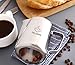 Milk Frothing Pitcher -Stainless Steel Measurements On Side Milk Pitcher With Latt Art Pen (14oz)