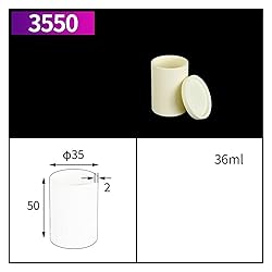 Laboratory Crucible Cylindrical Corundum Crucible