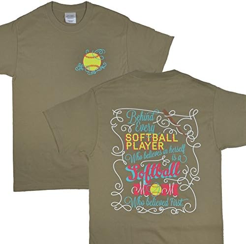 Behind Every Softball Player Dusty Grass T-Shirt - Tees2urdoor - 2XL