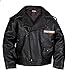 Harley-Davidson Little Boys' Upwing Eagle Biker Pleather Jacket Black 0376074