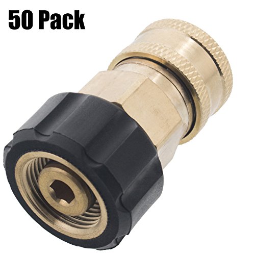 Erie Tools 50 Pressure Washer 3/8 Female NPT to M22 Quick Connect Socket Coupler 14 mm