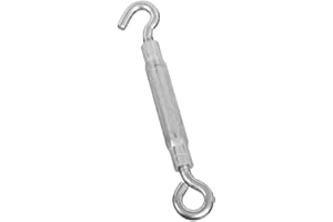 Stanley National Hardware 2172BC 3/8" x 10-1/2" Zinc Plated Hook/Eye Turnbuckle