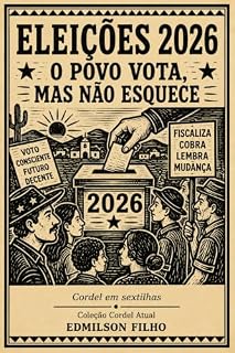 Livro ELEIÇÕES 2026 O POVO VOTA, MAS NÃO ESQUECE