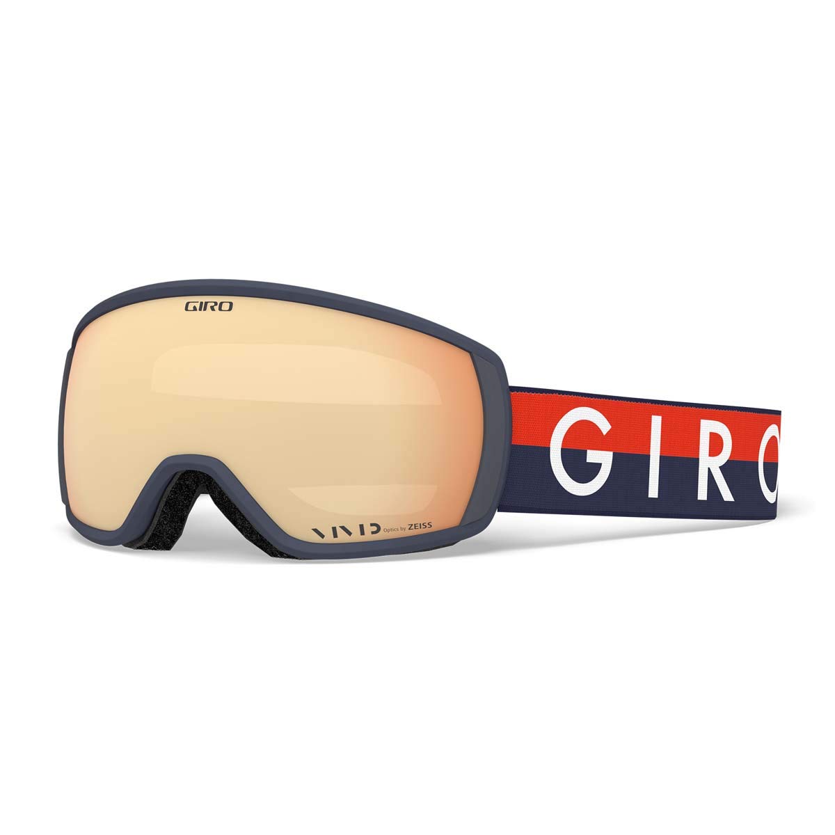 Giro GIRRJ Balance Snow Goggles - Midnight Red Throwback - Vivid Copper Lenses, Medium Frame