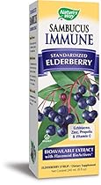 Nature's Way Sambucus Elderberry  Immune Syrup, 8 Ounce