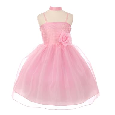 flower girl dresses pastel colours