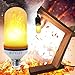 BUYLET LED Flame Effect Light Bulbs - 4 Modes w/Gravity Sensor Flickering Flicker Decorative Lantern Lamps Lighting Living Home Gifts E26 2835K 105 Lumen 50,000 Hour