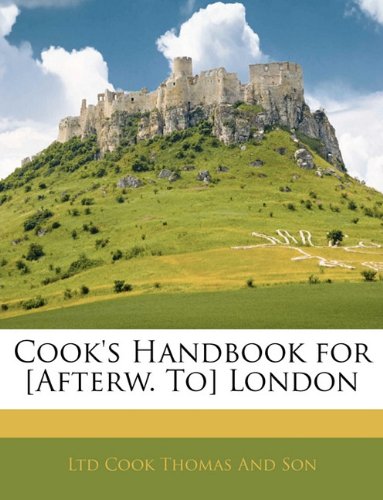 COOK'S HANDBOOK TO LONDON
