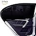 DOGOO Universal Fit Car Side Window Sun Shade,Blocking over 98% of Harmful UV Rays (2 Pack)