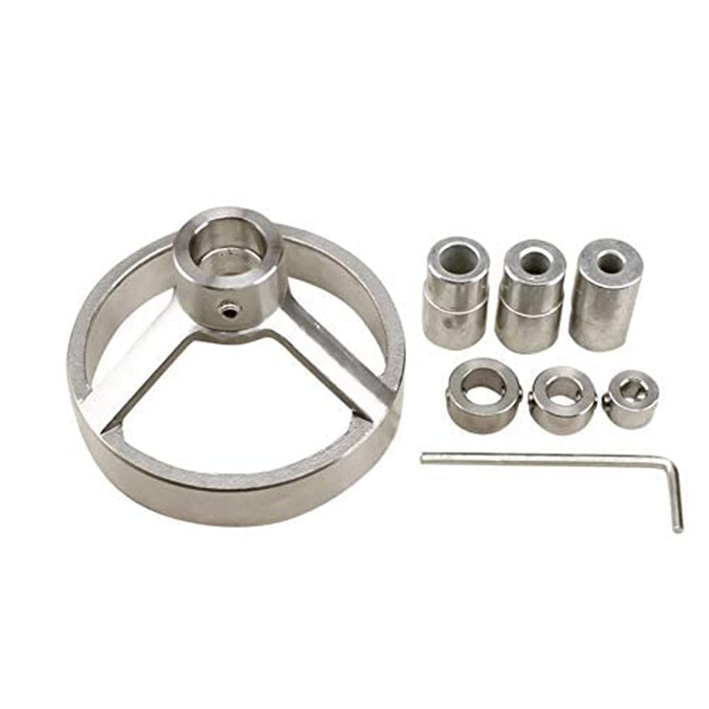 ZONADAH Drill Straight Angle Guide Bit, Self Centering Doweling Jig Woodworking Tool Vertical Drilling Fixture Set Hole Drilling Positioning Kit 5/6/7/8/9/10/12mm
