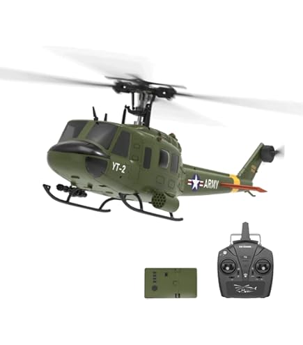 Amazon.com: YOMTDIY YUXIANG F07 UH-1 Huey RC Helicopters for