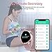 GOKOO Smart Watch for Women with Activity Fitness Tracker Heart Rate Blood Pressure Sleep Tracker Monitor Step Calorie Waterproof Bluetooth Smartwatch Pink