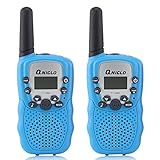 Crony T-388 UHF Band 3KM Small Walkie Talkie Blue (2 pcs)