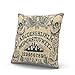 KEIBIKE Personalized Ouija Board Horror Movie European Square Decorative Pillowcases Design Zippered Throw Pillow Covers Cases 18x18 Inches One Sided
