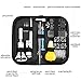 Watch Repair Tool Kit, Professional Spring Bar Tool Set Watch Band Link Pin Tool Set, Watch Battery Replacement Tool with Carrying Bag