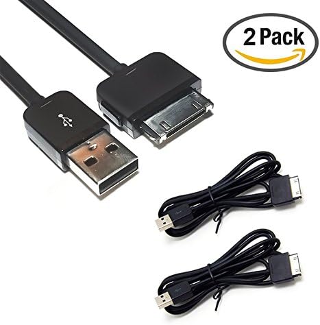 2PACK 5ft USB Sync Data Transfer Charger Power Cable Cord for Microsoft Zune 80 Zune 120 Zune 4 Zune 8 Zune 16 Zune 30GB Zune 4GB 8GB 80GB 120GB Zune HD
