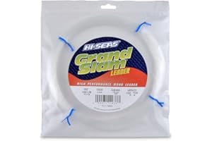 HI-SEAS Grand Slam Monofilament Fishing Leader - Superior Strong Clear Black, for Freshwater & Saltwater Big Game Bottom Fishing, Trolling