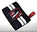 Weight Lifting Wrist Support Wraps with Thumb Loop - Best Weightlifting Wrap for Pro Gym Training - Power Lifting - Body Building - Powerlifting - This Wrist Wraps Come in Pair Fits Both Guy and Girl