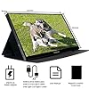 WIMAXIT-14-Inch-Touch-Portable-Monitor19201080-Full-HD-IPS-Extend-Computer-Display-Screen-with-98-sRGB-2-USB-C-Ports-400cdm2Mini-HDMI-Dual-Speaker-PC-Monitor-Include-Smart-Cover-for-Laptop-PC WIMAXIT 14 Inch Portable Monitor for Laptop,1920×1080 FHD IPS Touch Gaming monitor with 98% sRGB &2 USB C Ports, VESA…