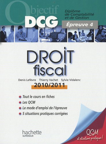 Droit fiscal 2010-2011