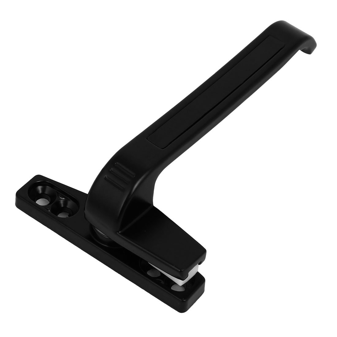sourcingmap Casement Window Zinc Alloy Right Hand Screw Fixing Locking Handle Grip Black