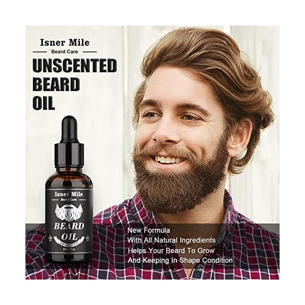 Kit Barba Cuidado Para Hombres, Set Herramientas de Aseo y Recorte Con