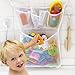 CoscosX 1x Baby Bath Bathtub Bathroom Toy Mesh Net Storage Bag Organizer Holder Caddy