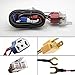 PartsSquare Ceramic H4 9003 HB2 Head Light Relay Wiring Harness 2 Headlamp Light Bulb Plug