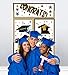 Graduation Backdrop Banner Party Decorations Supplies 2022 - Extra Large Grad Congrats Photo Booth Wall Party Decor (69.68 inches x 53.5 inches)