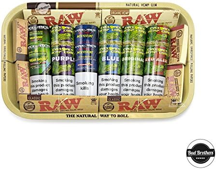 Raw Medium Tray Set Cyclones Flavored Cones budbrothers1990