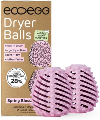 Ecoegg Spring Blossom Dryer Balls 2 Eggs Reduces Drying Time Hypoallergenic