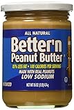 Better N Peanut Butter Low Sodium Low Fat Peanut Spread, 16 oz