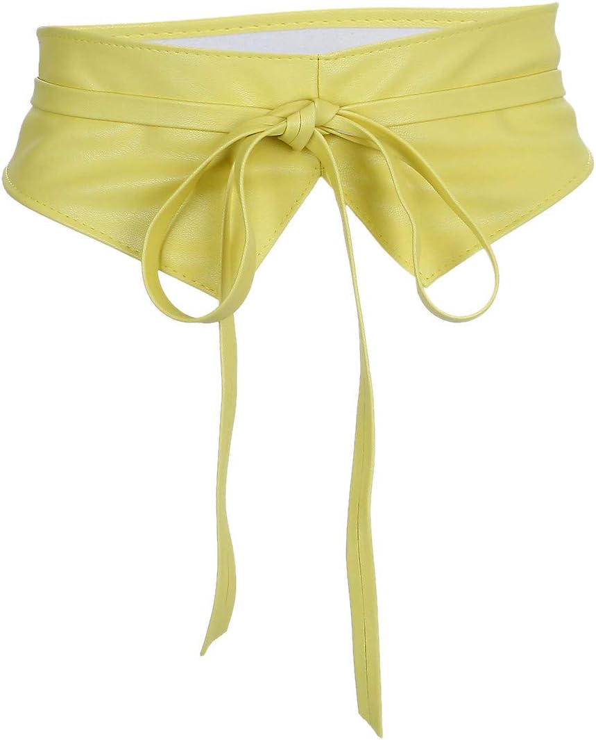 KYEYGWOObi Style Waist Belt for Women, Vintage Tie up Bowknot Cinch Waistband