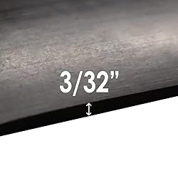 EPDM Rubber Sheet, Black, 60A, 0.093" x 36" x
