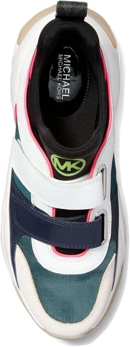 keeley canvas and leather trainer