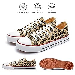 White Sneakers for Women Low Top Canvas Shoes