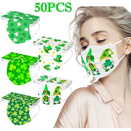 3 Ply Adult Masks Disposable 3 Layer Ply Filter Mouth Face Mask 50pcs
