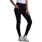 Fair Indigo Women's Organic 100% Cotton Seamed Leggings