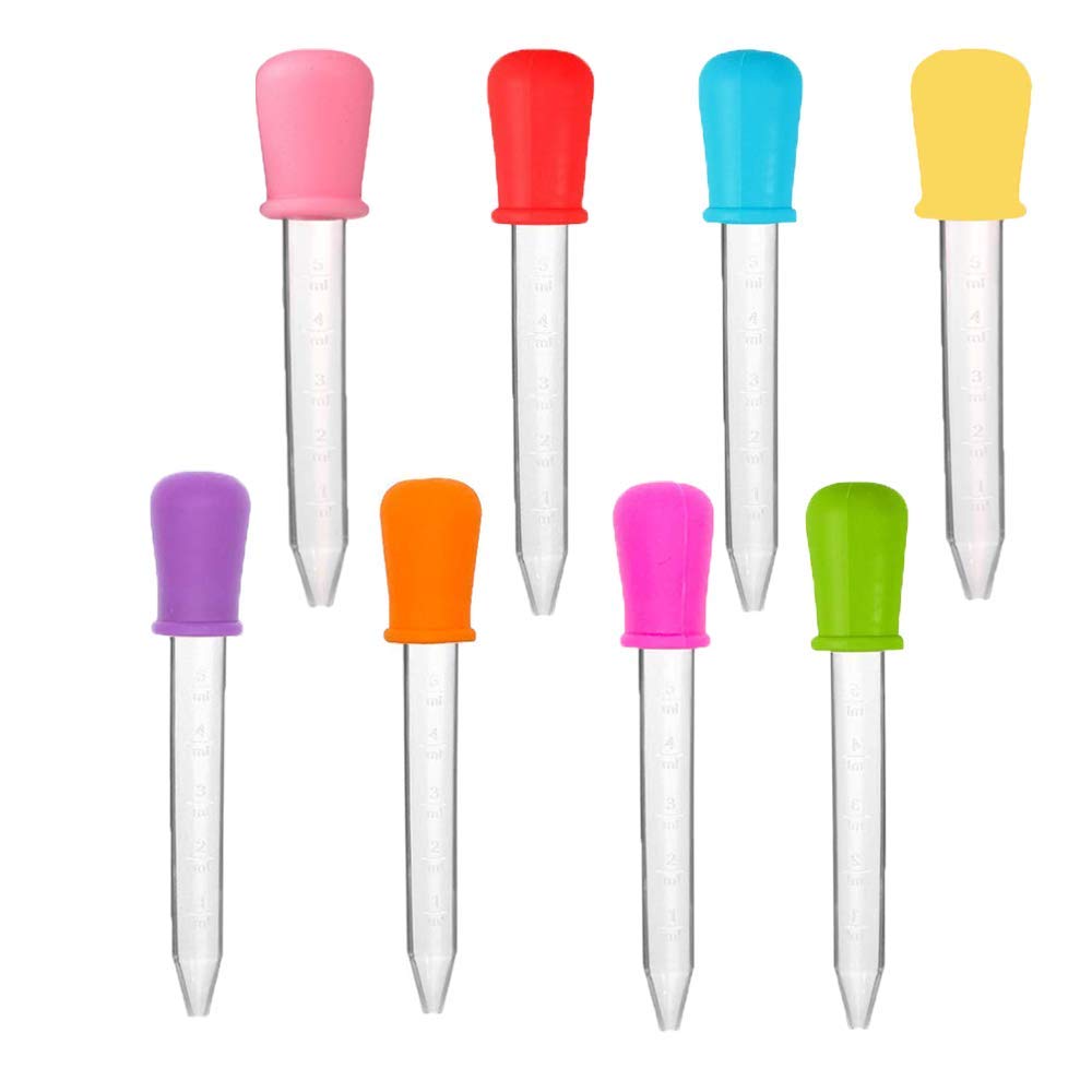 Buy OakMehtod Liquid Droppers for Kids 5 ml Silicone and Plastic