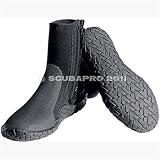 ScubaPro Unisex 5mm Delta Scuba Dive Boots - Black, Size - 10