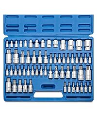 Conjunto de enchufe y destornillador Torx Neiko