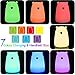 Big Bear Silicone Night Light, Monoki USB Rechargeable Soft Silicone LED Night Light Desk Lamp for Baby Kids Adults Bedroom, Warm White, Tap Control, 7-Color Breathing Modes, Single Colors, Gift Box