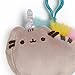 Gund Set of Pusheen Accessory Case and Pusheenicorn Backpack Clip Plush, School Office Accessories for Students Teens Boys and Girls