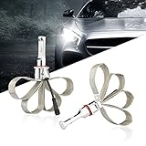 H4 Led Headlights CREE 48W 4800LM Fanless 6500K Cool White Super Bright Headlight Bulbs Conversion Kit