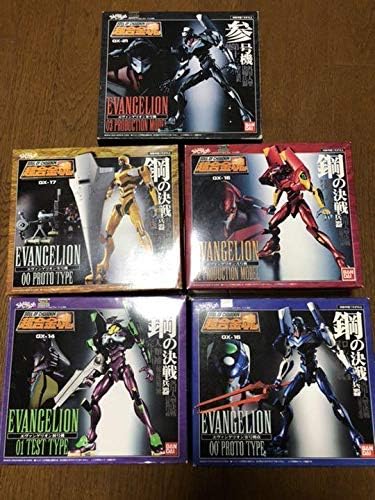 バンダイ 超合金魂 新世紀エヴァンゲリオン 5体セット Evangelion