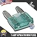 5 Pack 1AMP APM/ATM 32V Mini Blade Style Fuses 1A Short Circuit Protection Car Fuse