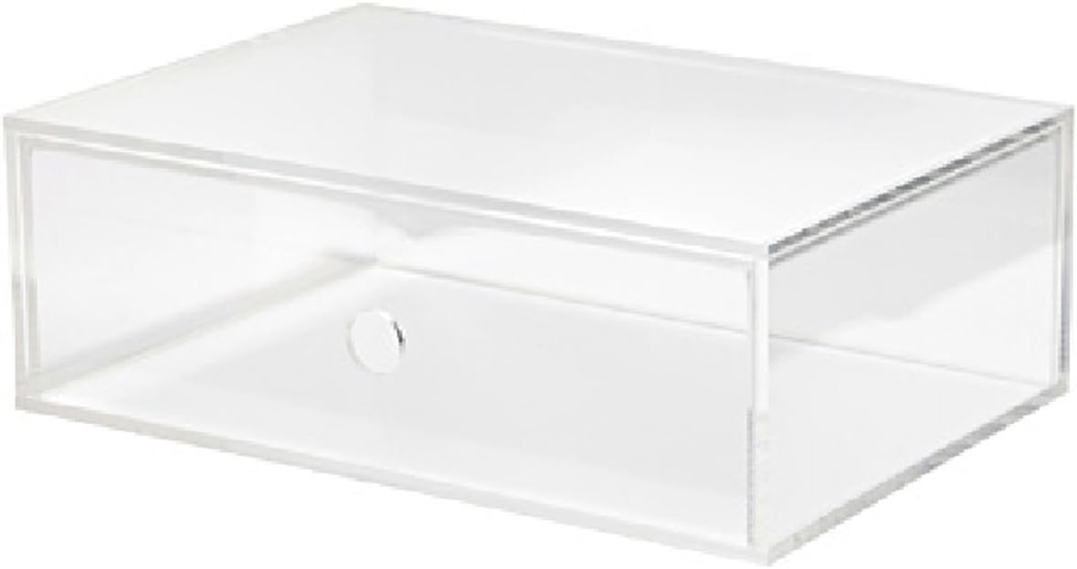 Modern Clear Rectangle Acrylic Storage Box 27.2cm X 17cm X 8.7cm