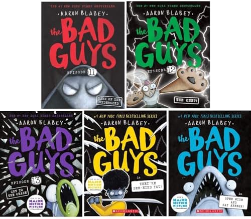 Amazon.com: By Aaron Blabey The Bad Guys 14 book series collection