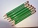 Half Pencils with Eraser - Golf, Classroom, Pew, Short, Mini, Non Toxic- Hexagon, Sharpened, #2 Pencil, Color - Green, Box of 72 (half gross) Golf Pocket Pencils ™