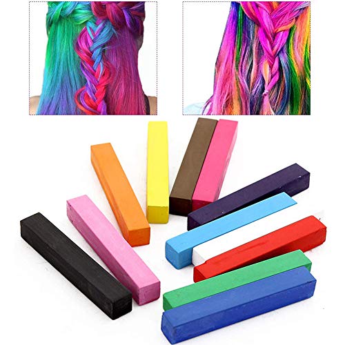 image for CIDBEST Hair Chalk, Temporary Hair Chalk Pens, Hair Chalk Set, Washabl
